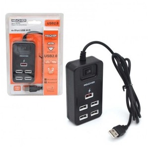 هاب 1+4پورت USB2.0 مچر مدل MR-212